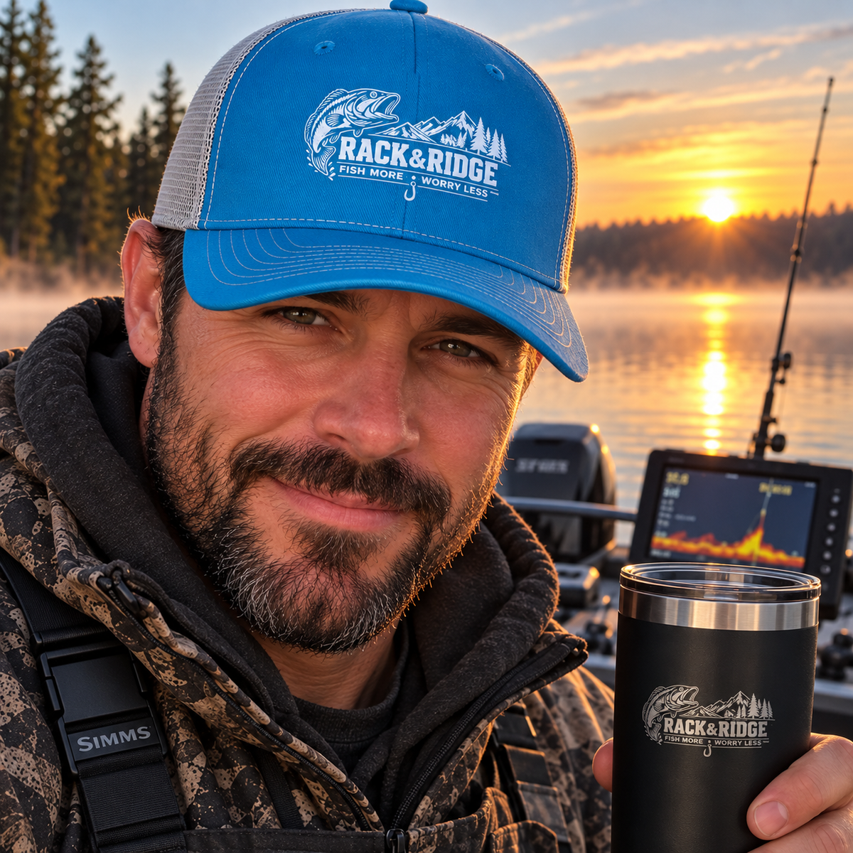 Rack & Ridge Fishing Collection Trucker Hat