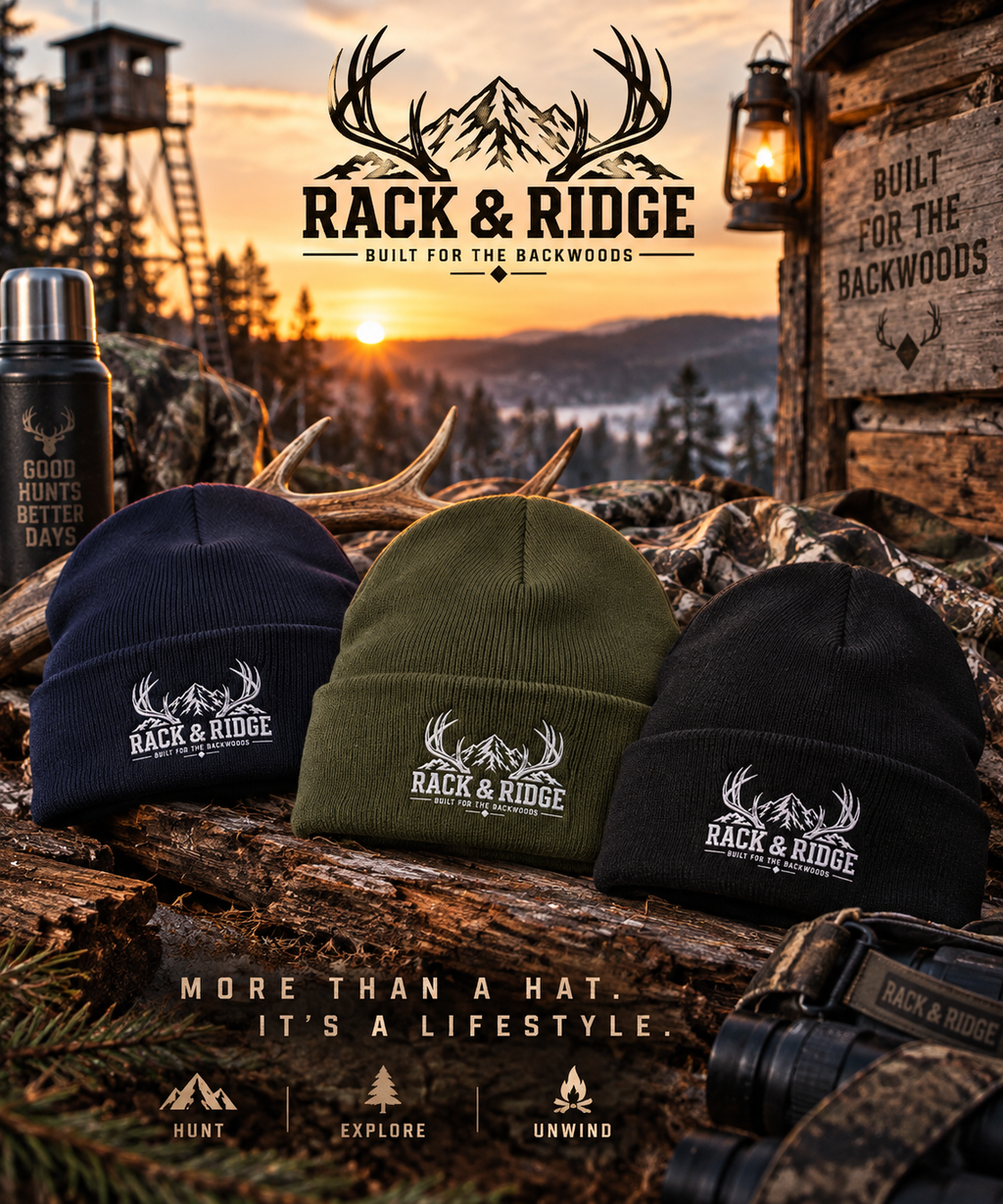 Rack & Ridge Knit Skull Cap — Navy, Forest & Black