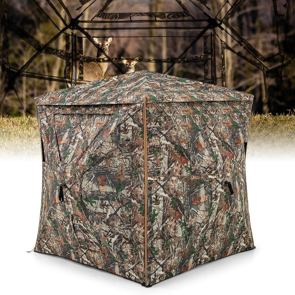 5-in-1 Detachable Hunting Blind with Skylight | 2–3 Person