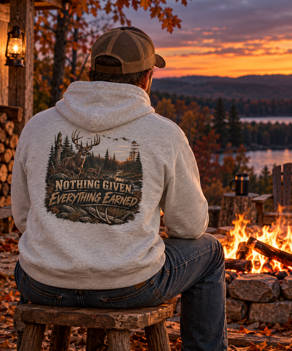 Rack & Ridge | Nothing Given. Everything Earned. Hoodie