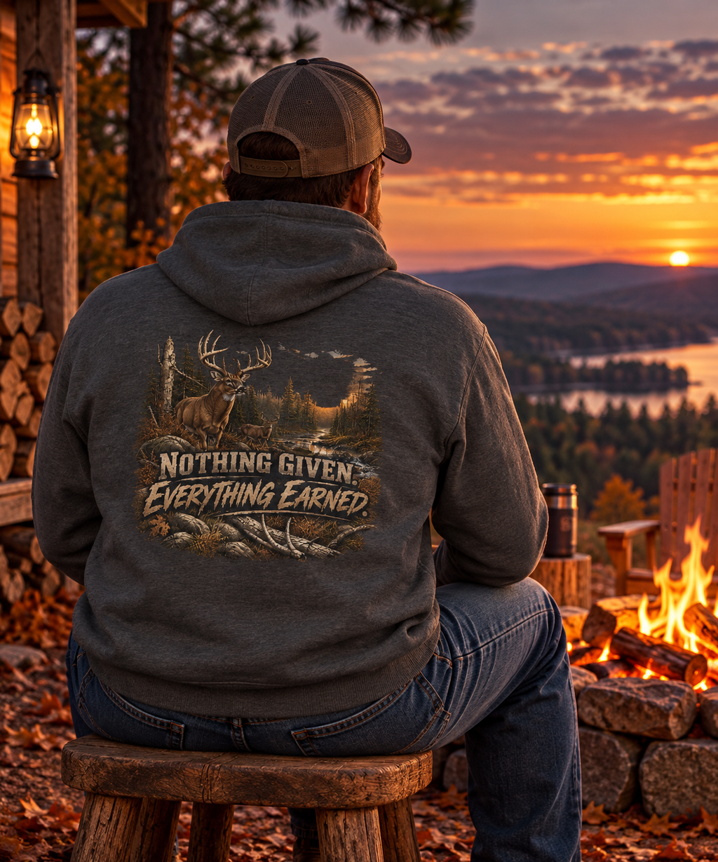 Rack & Ridge | Nothing Given. Everything Earned. Hoodie
