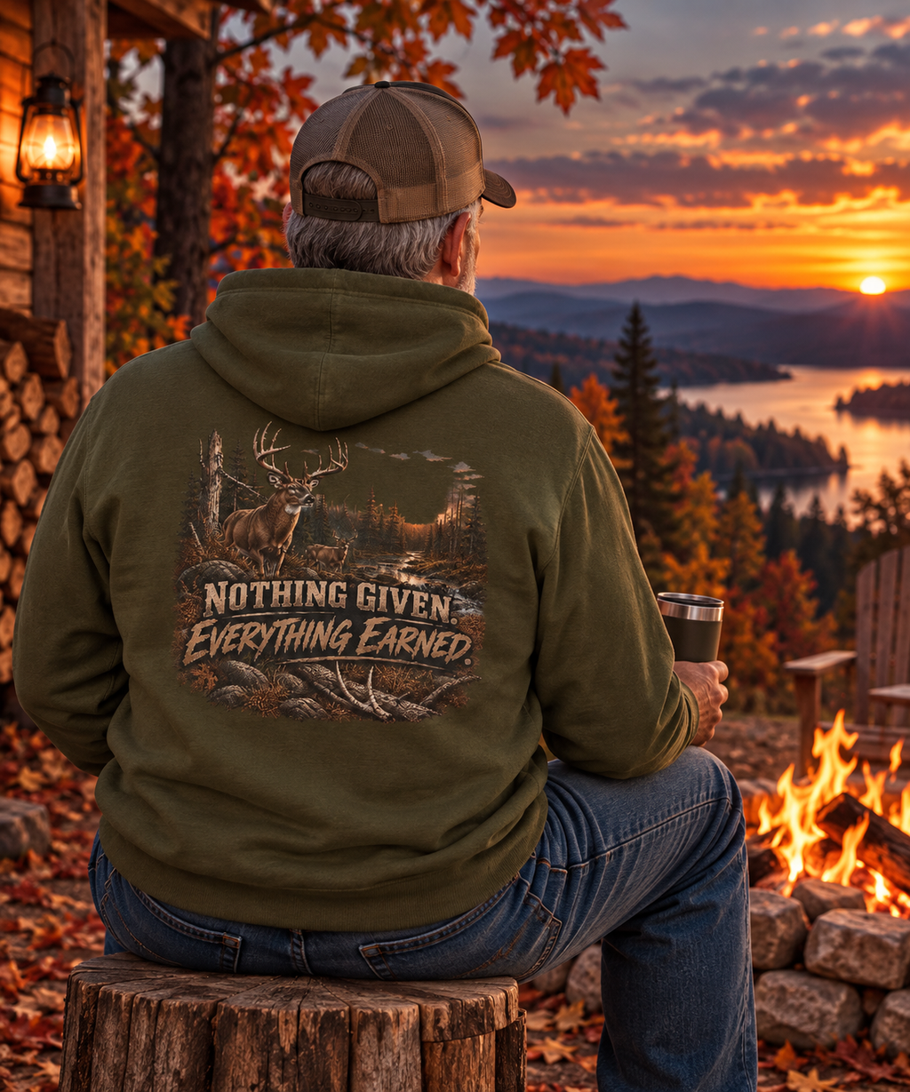Rack & Ridge | Nothing Given. Everything Earned. Hoodie