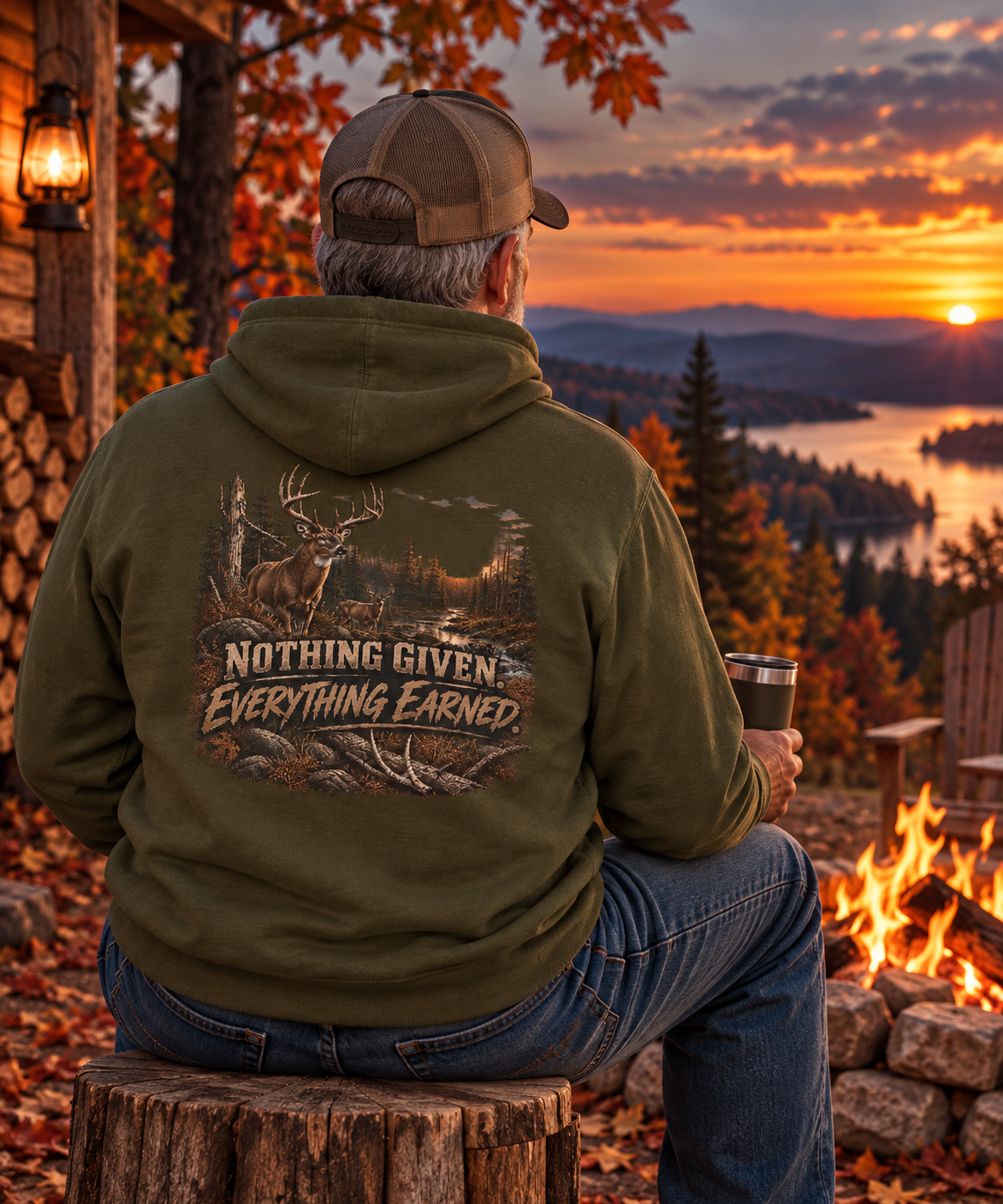 Rack & Ridge | Nothing Given. Everything Earned. Hoodie