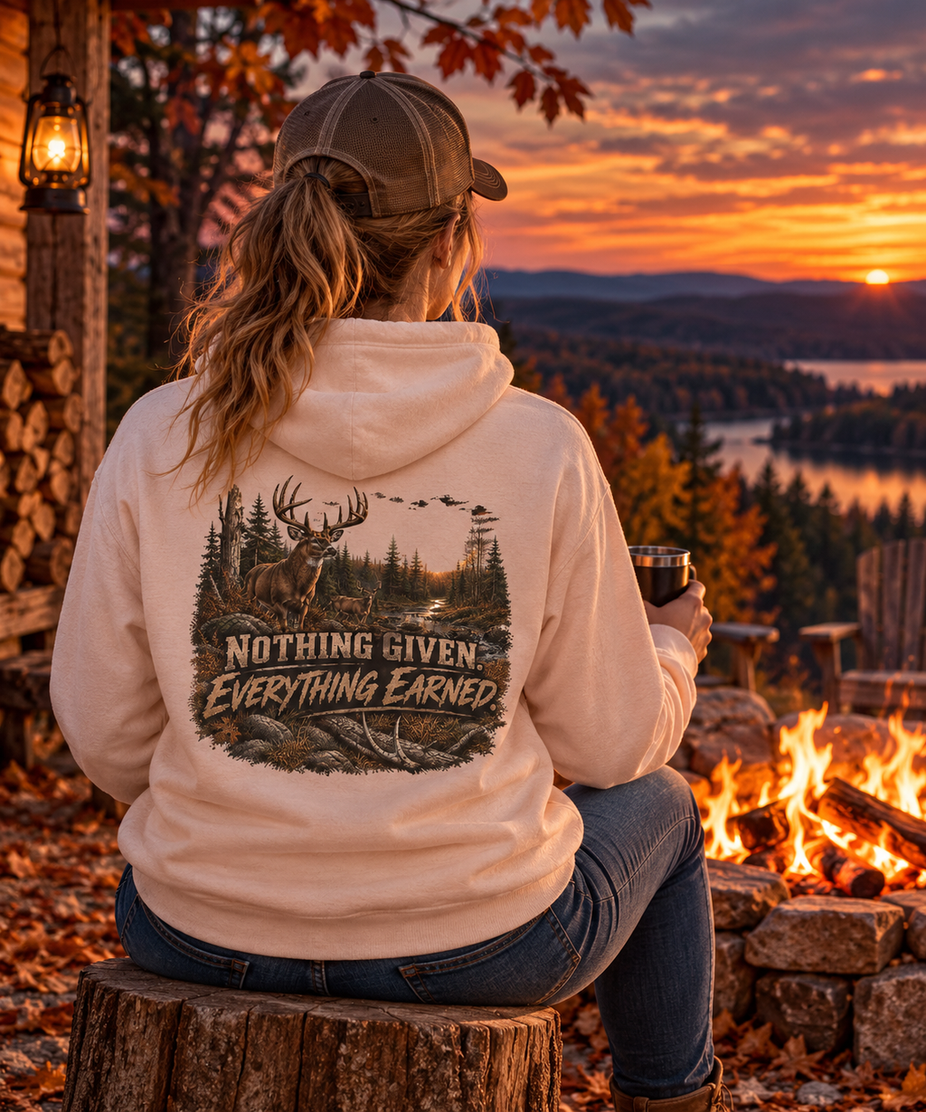 Rack & Ridge | Nothing Given. Everything Earned. Hoodie