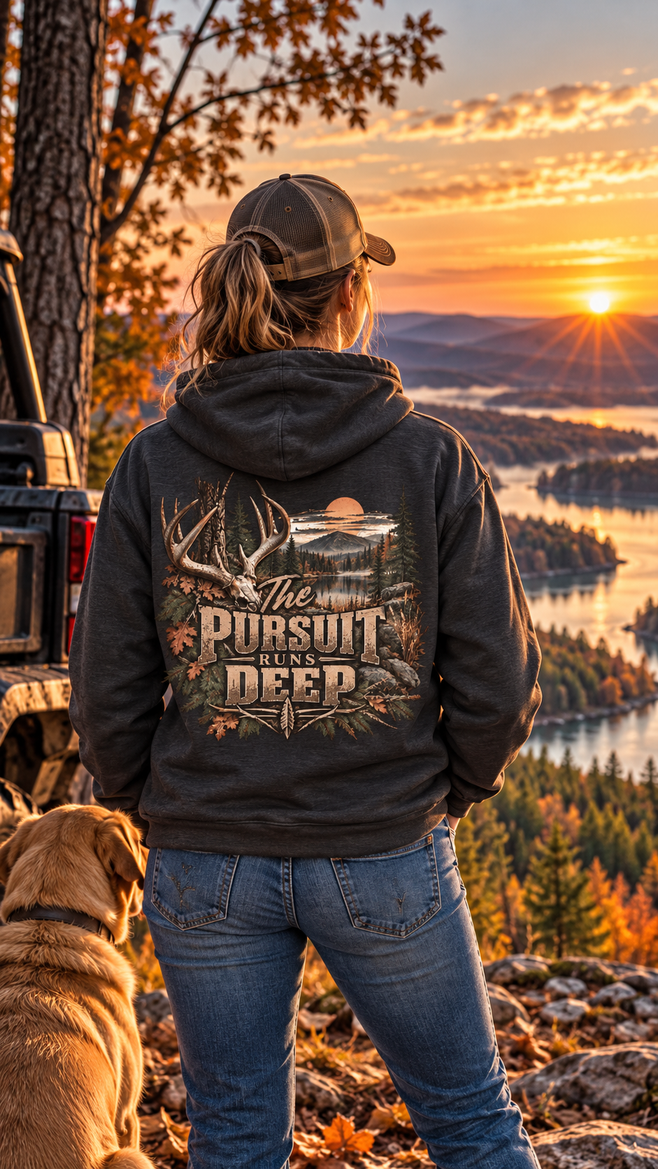 Rack & Ridge | The Pursuit Runs Deep Hoodie
