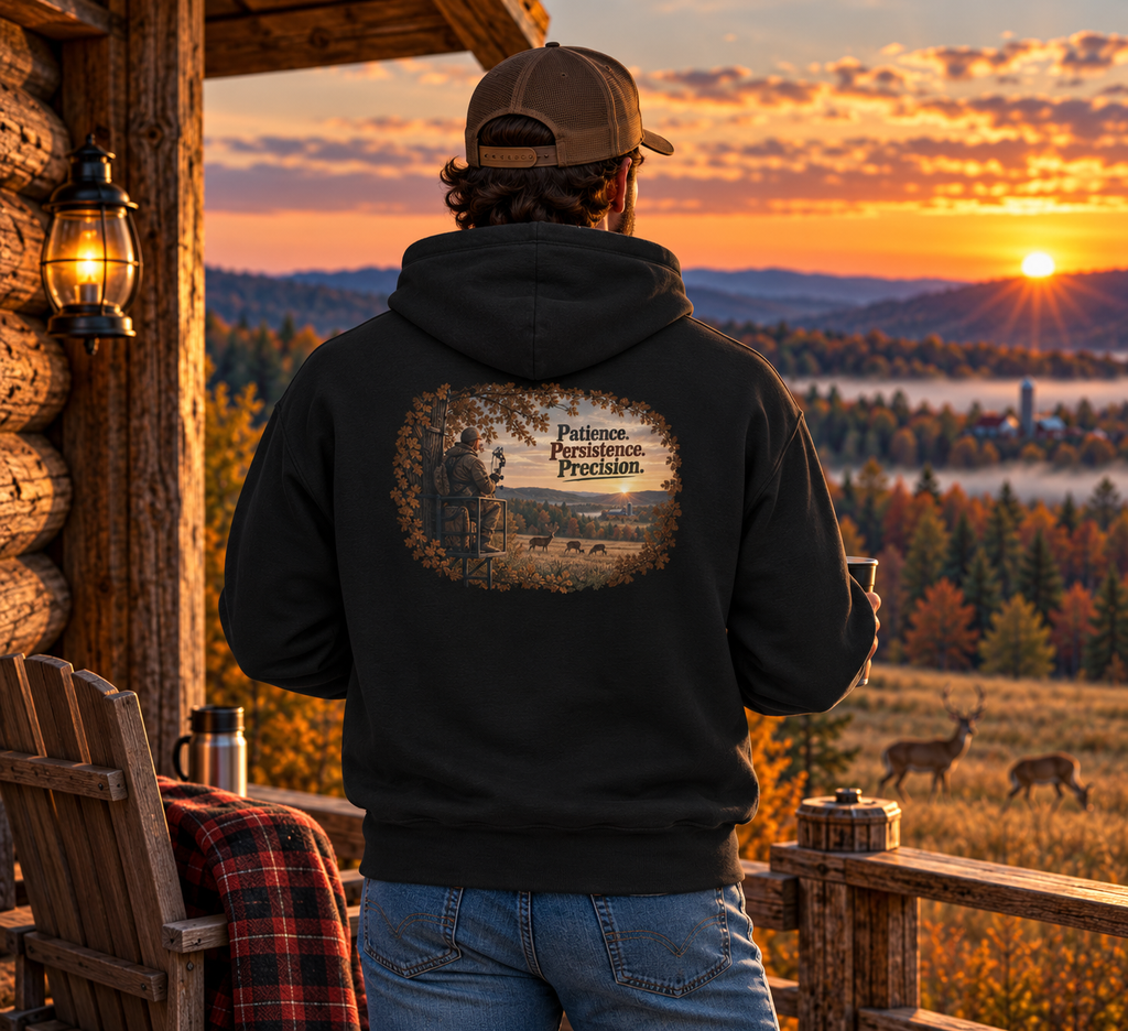 Rack & Ridge Hunting Hoodie — Patience. Persistence. Precision.