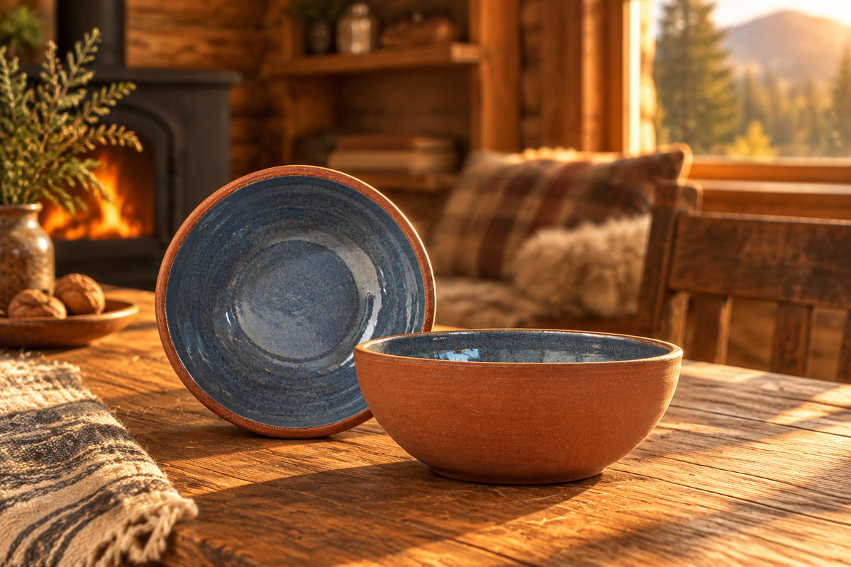 Rack & Ridge | Black Oak Art Coupe Cereal Bowl