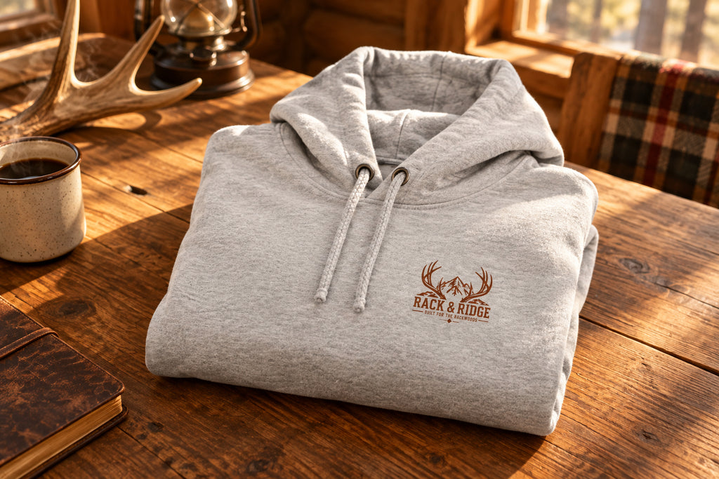 Rack & Ridge | Strings, Stands & Sunrise Unisex Hoodie