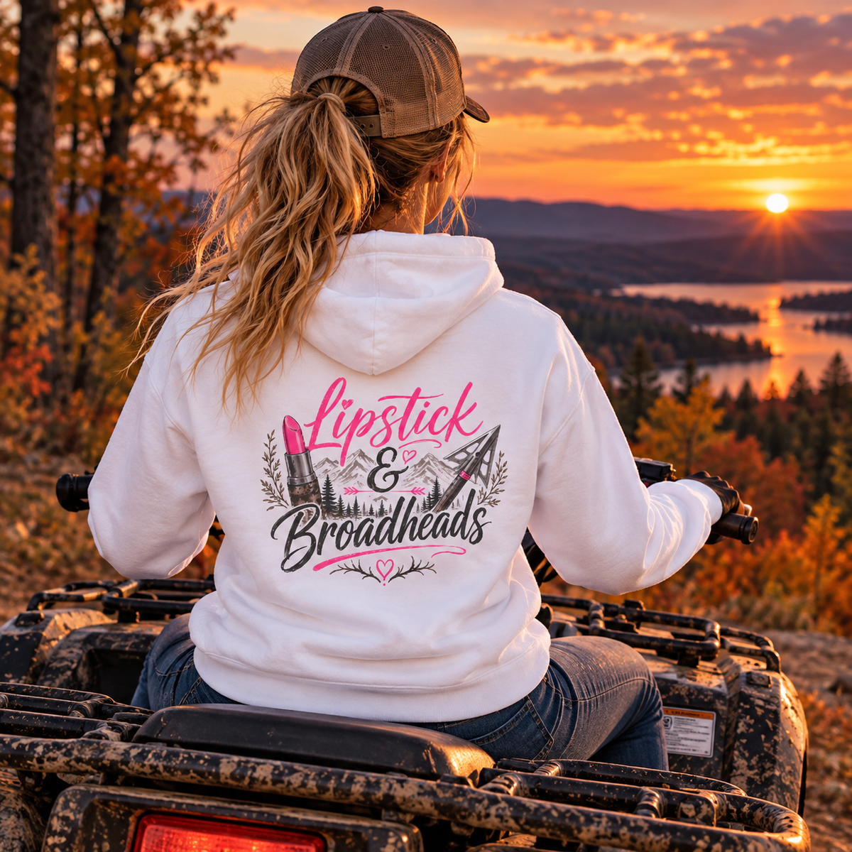 Rack & Ridge | Lipstick & Broadheads Hoodie