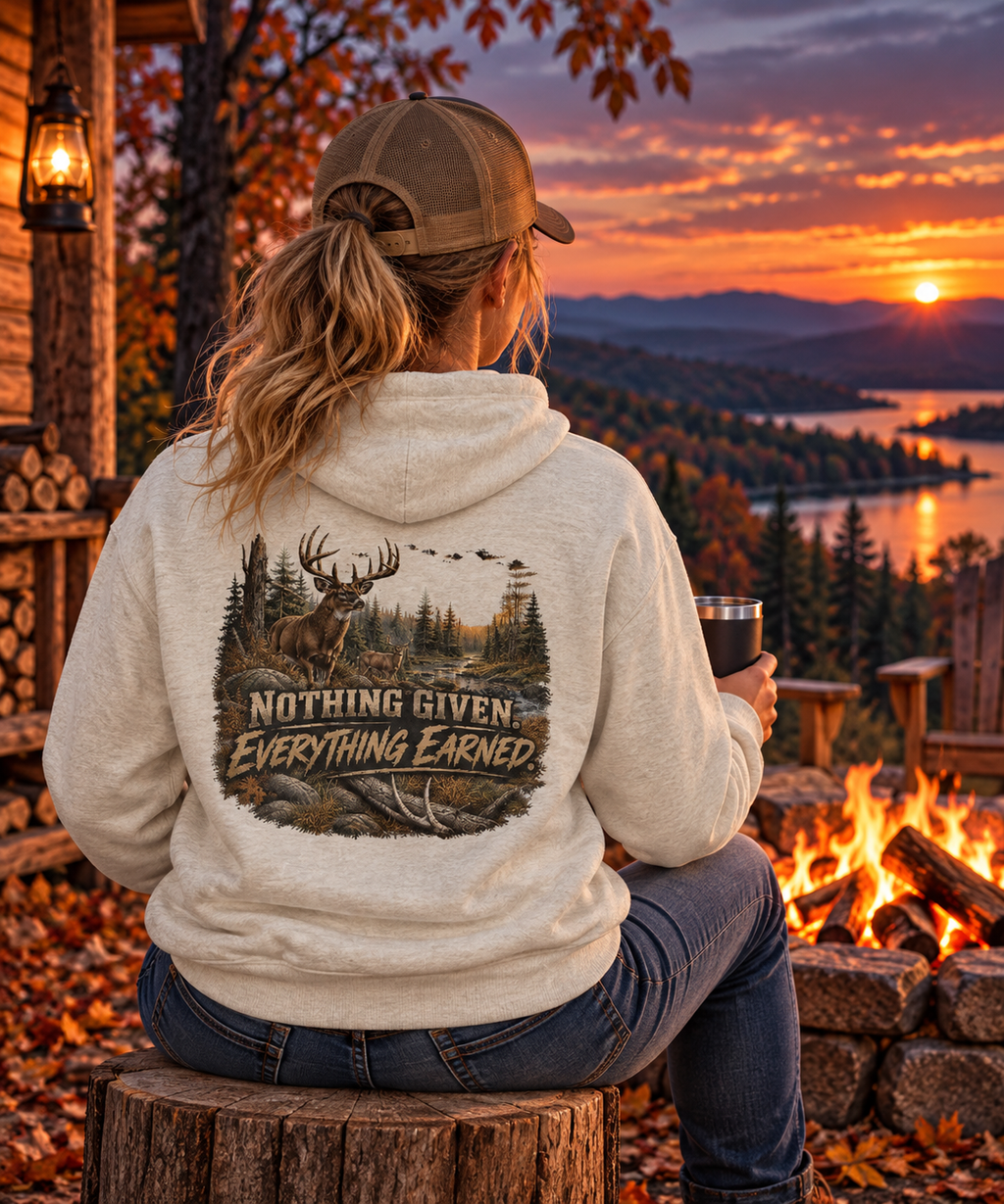 Rack & Ridge | Nothing Given. Everything Earned. Hoodie