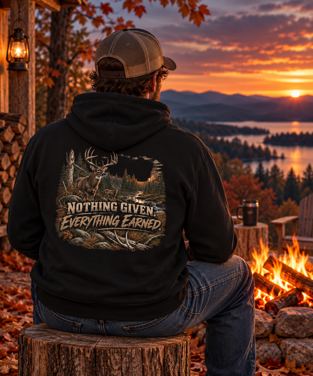 Rack & Ridge | Nothing Given. Everything Earned. Hoodie