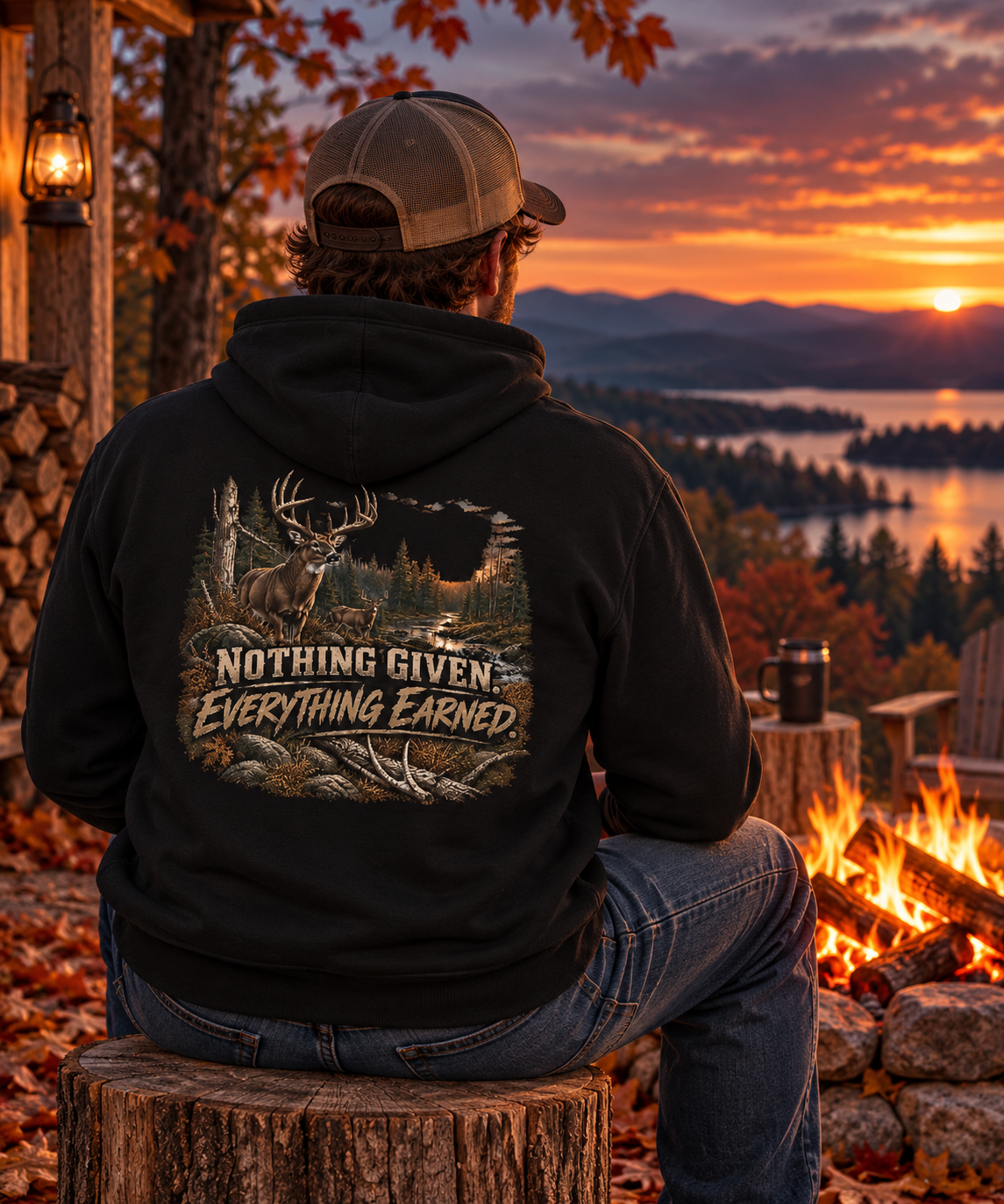 Rack & Ridge | Nothing Given. Everything Earned. Hoodie