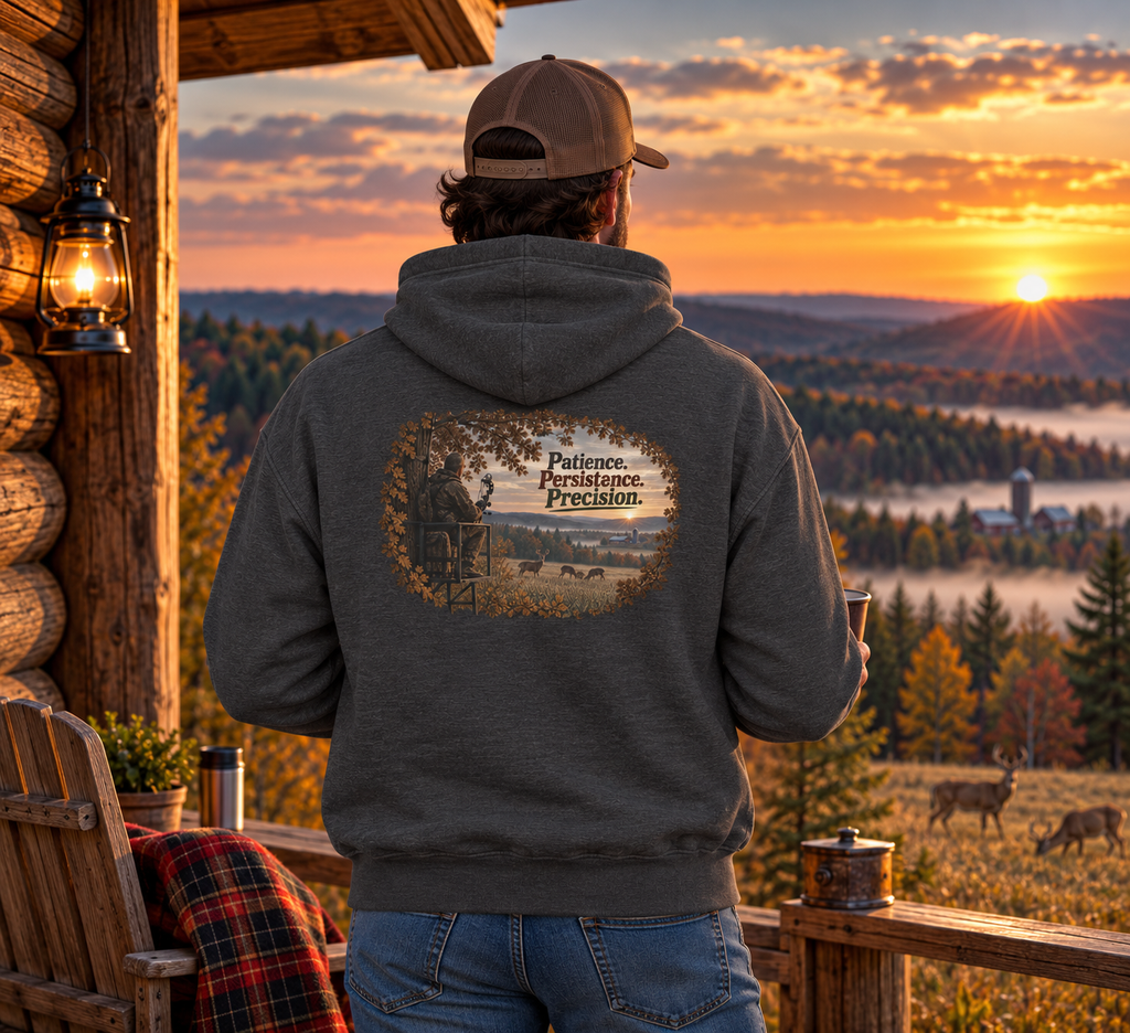 Rack & Ridge Hunting Hoodie — Patience. Persistence. Precision.