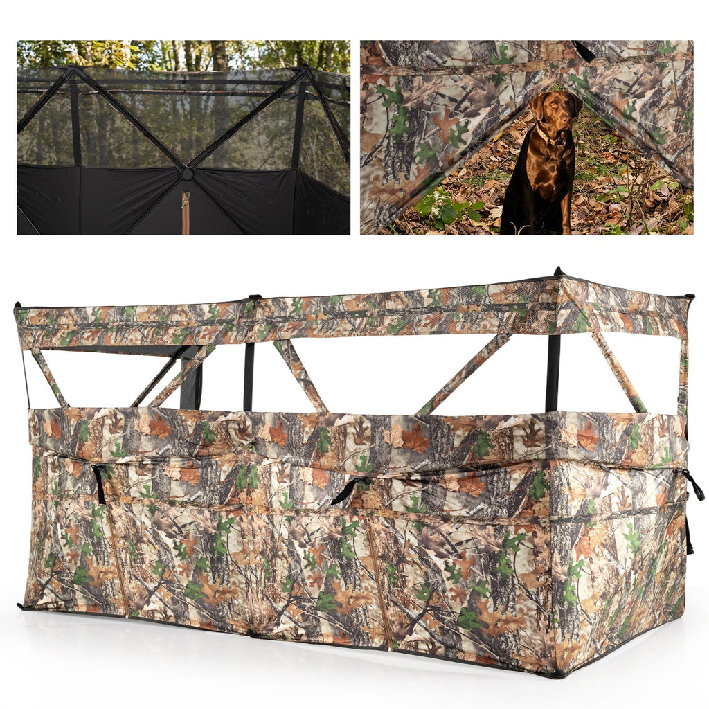 See-Through Pop-Up Waterfowl Hunting Blind Panel | 1–3 Person