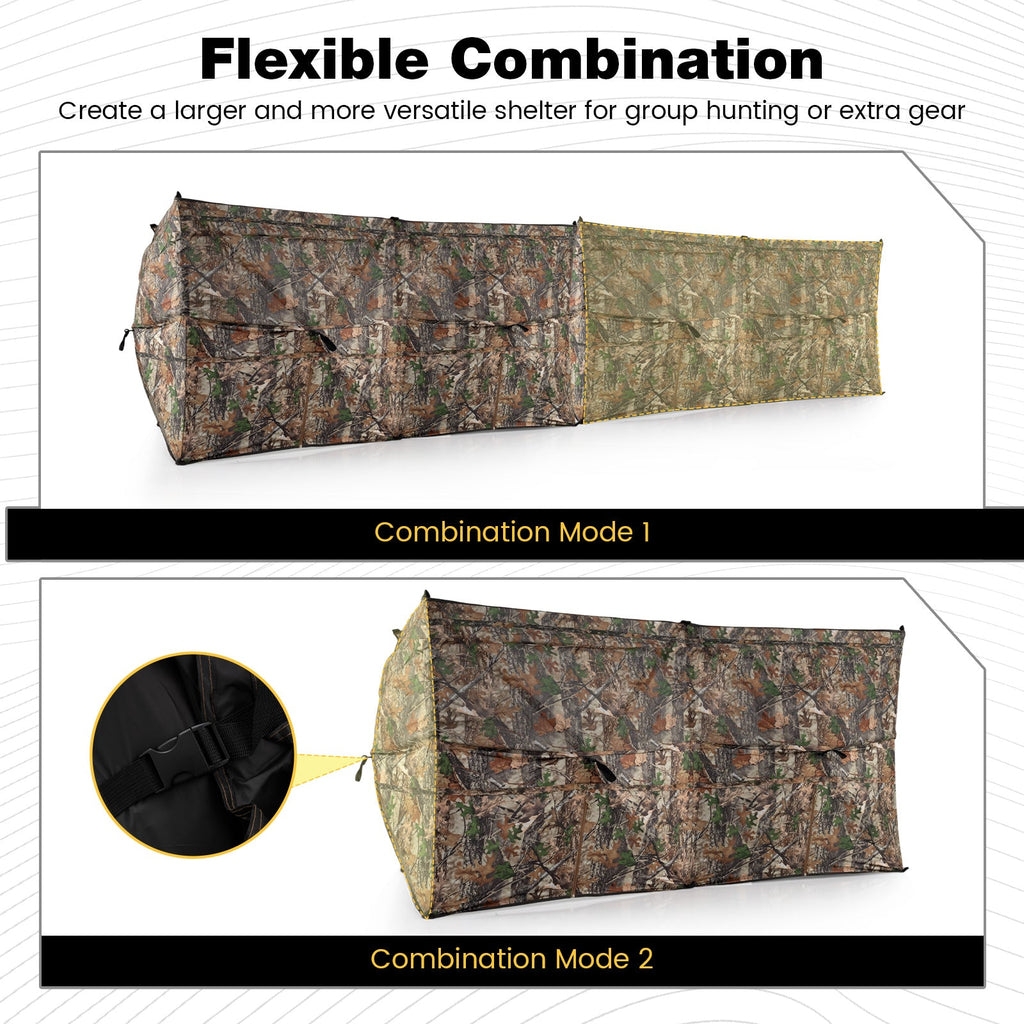 See-Through Pop-Up Waterfowl Hunting Blind Panel | 1–3 Person