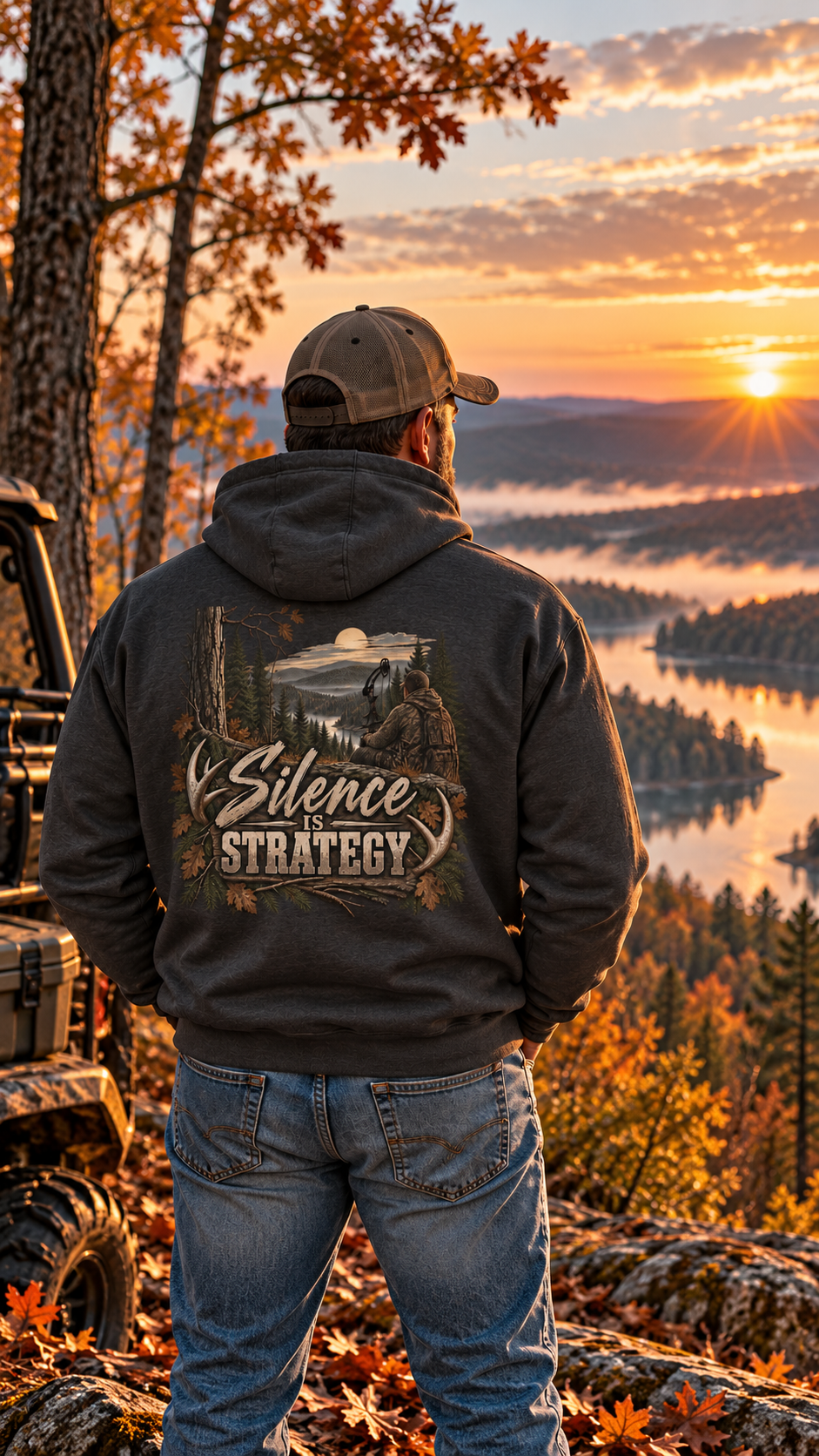 Rack & Ridge | Silence Is Strategy Hoodie