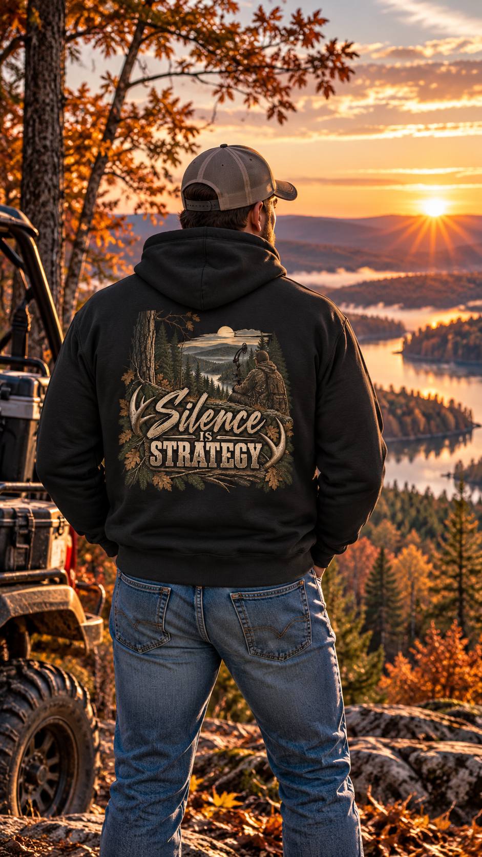 Rack & Ridge | Silence Is Strategy Hoodie
