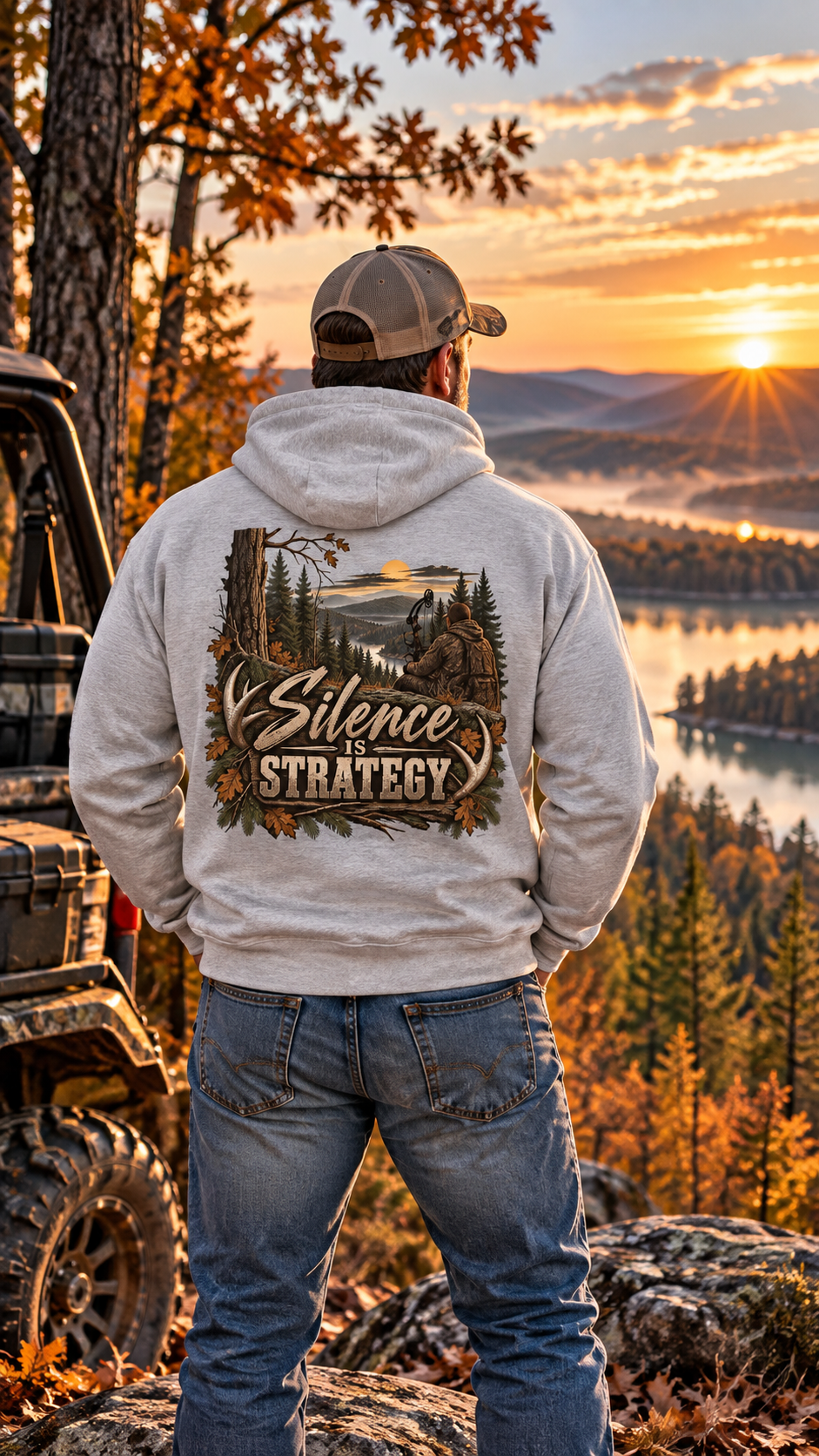 Rack & Ridge | Silence Is Strategy Hoodie