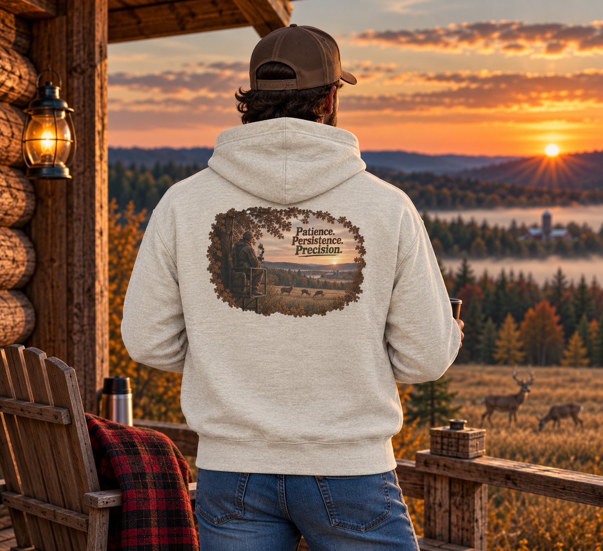 Rack & Ridge Hunting Hoodie — Patience. Persistence. Precision.