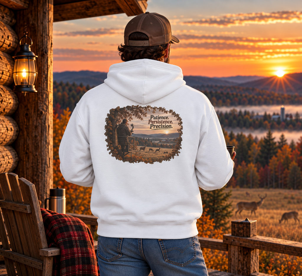 Rack & Ridge Hunting Hoodie — Patience. Persistence. Precision.