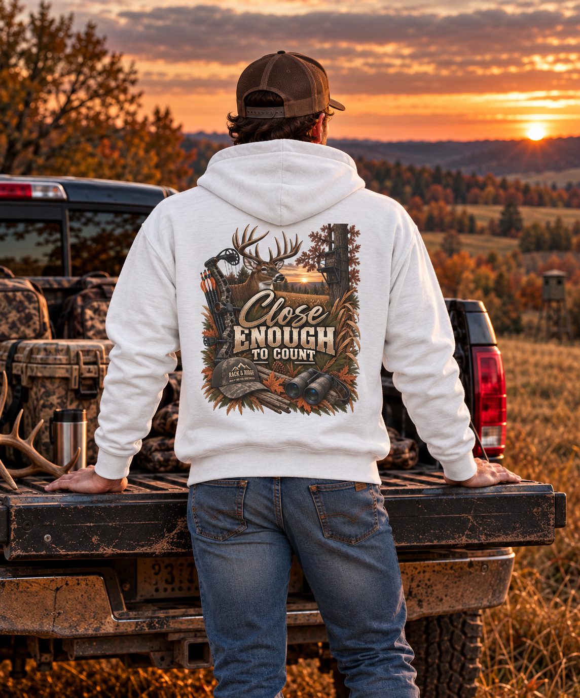 Rack & Ridge | Close Enough to Count Hoodie