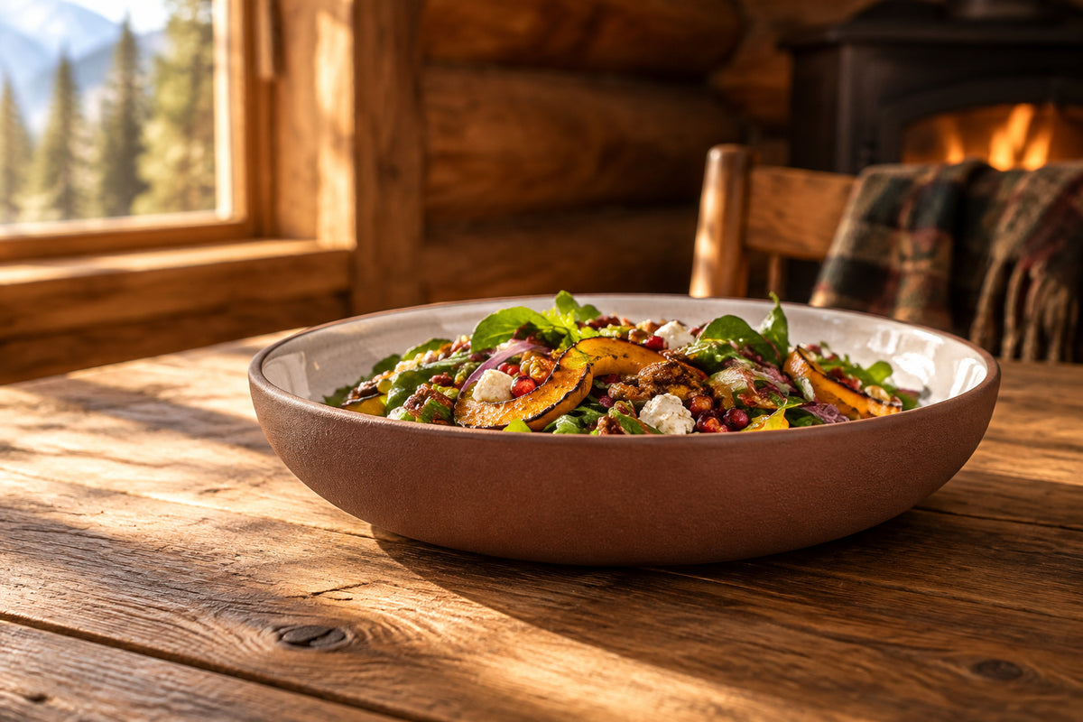 Rack & Ridge | Black Oak Art Coupe Serving Bowl