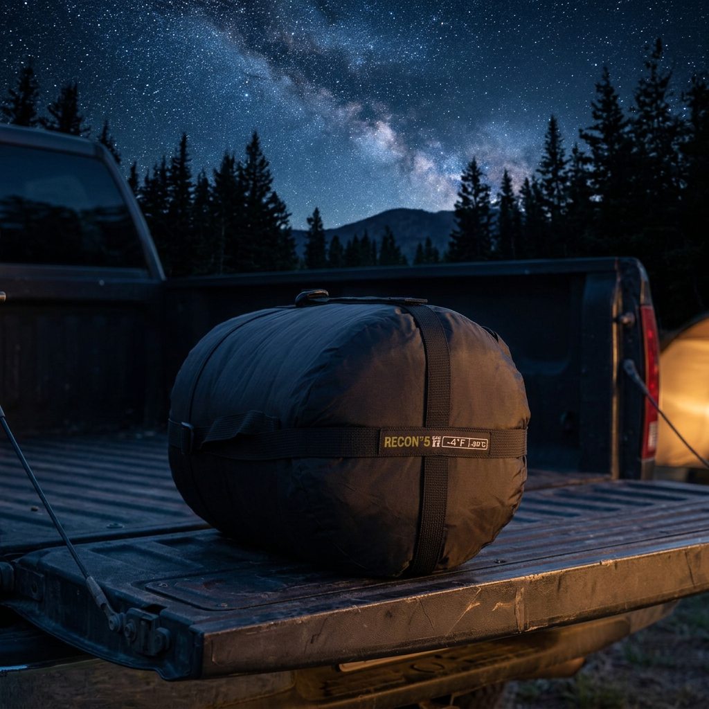 Recon 5 Sleeping Bag | Rated to -4 Degrees F