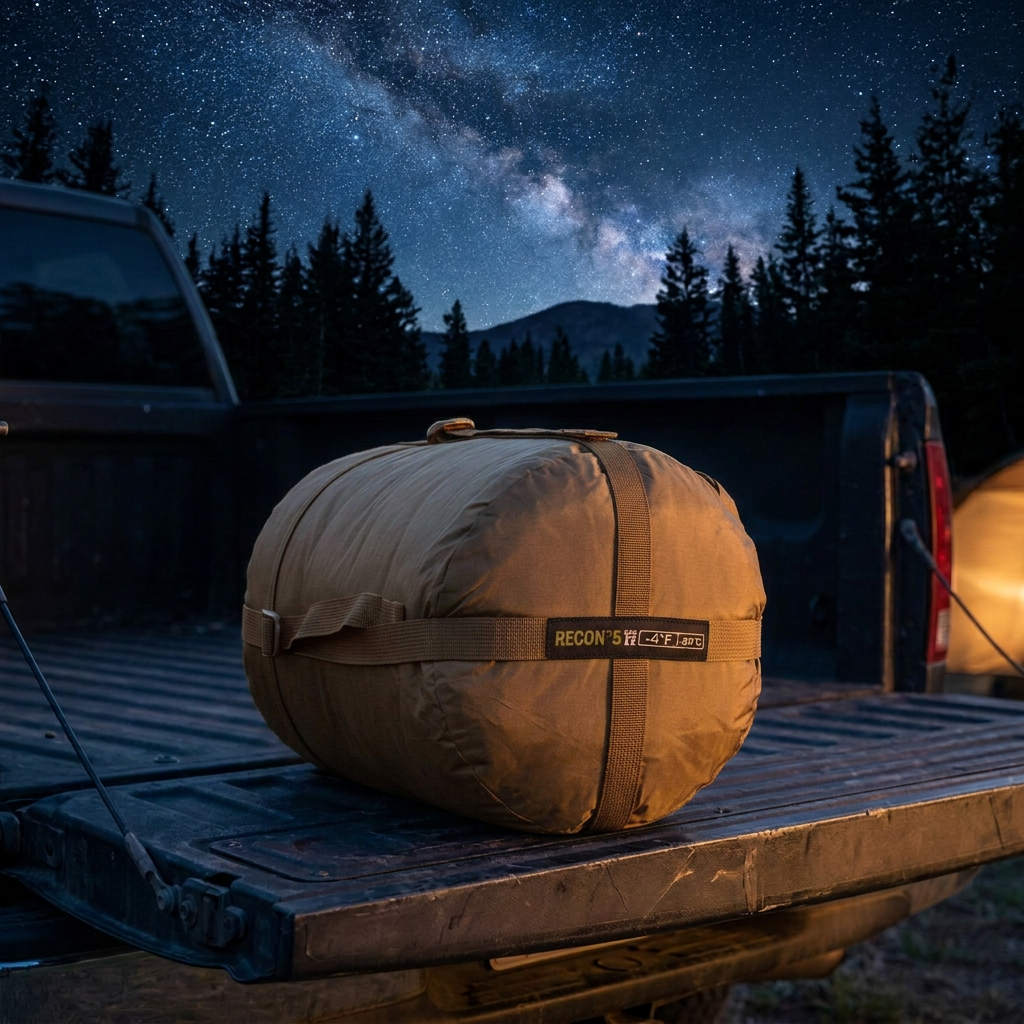 Recon 5 Sleeping Bag | Rated to -4 Degrees F