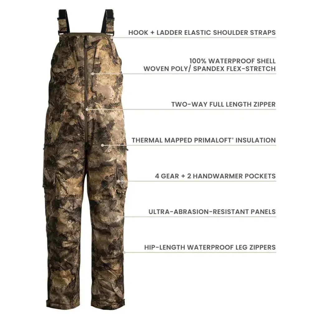 Finisher Extreme Insulated Hunting Bibs | Waterproof & Breathable