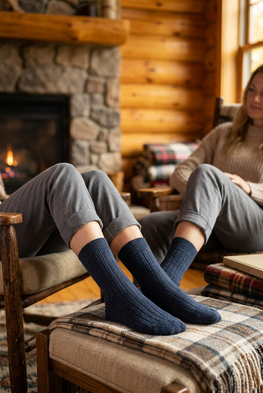 Rack & Ridge | Women's Merino Wool & Silk Socks by tittimitti®