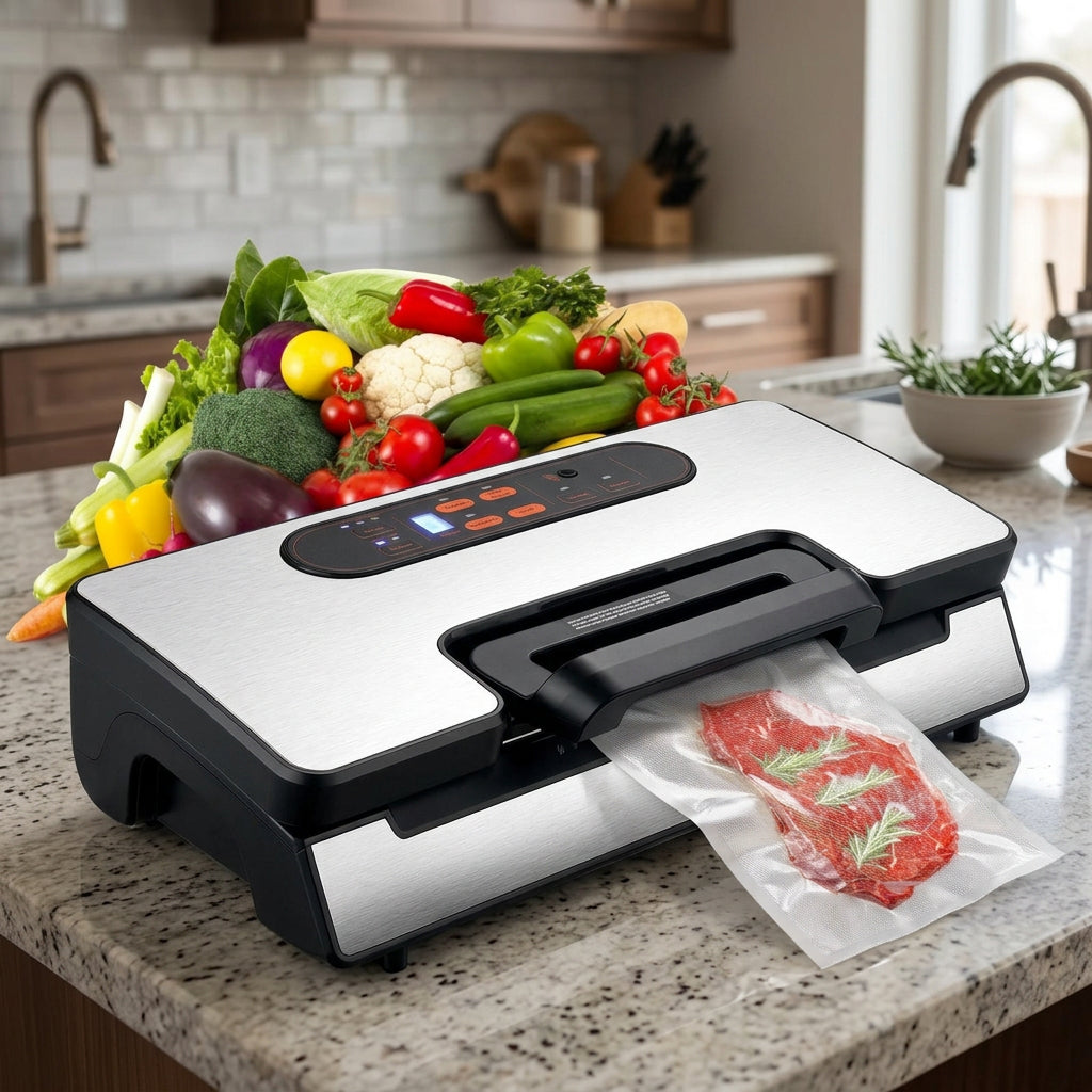 VEVOR 130W Dual Pump Automatic Vacuum Sealer Machine