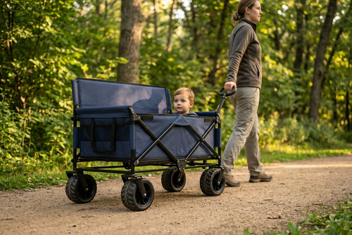 Revised wagon scene with the high back along one long side only and low ends
