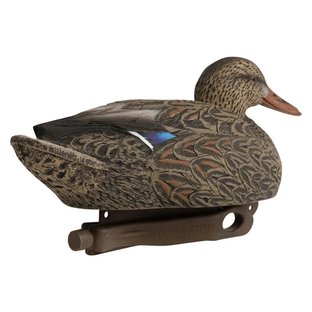 Hard Core Rugged Series Mallard Floater Decoys | Flocked Drakes, 6-Pack