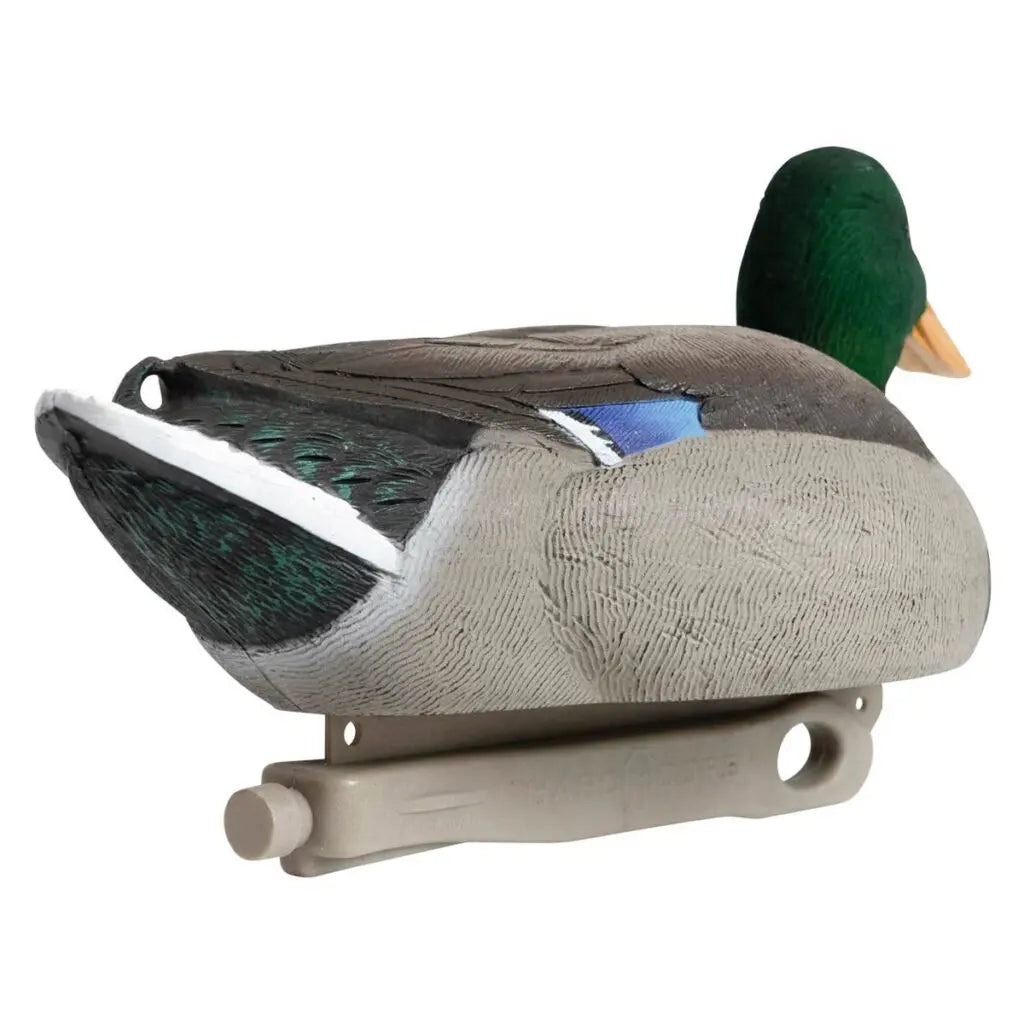Hard Core Rugged Series Mallard Floater Decoys | Flocked Drakes, 6-Pack