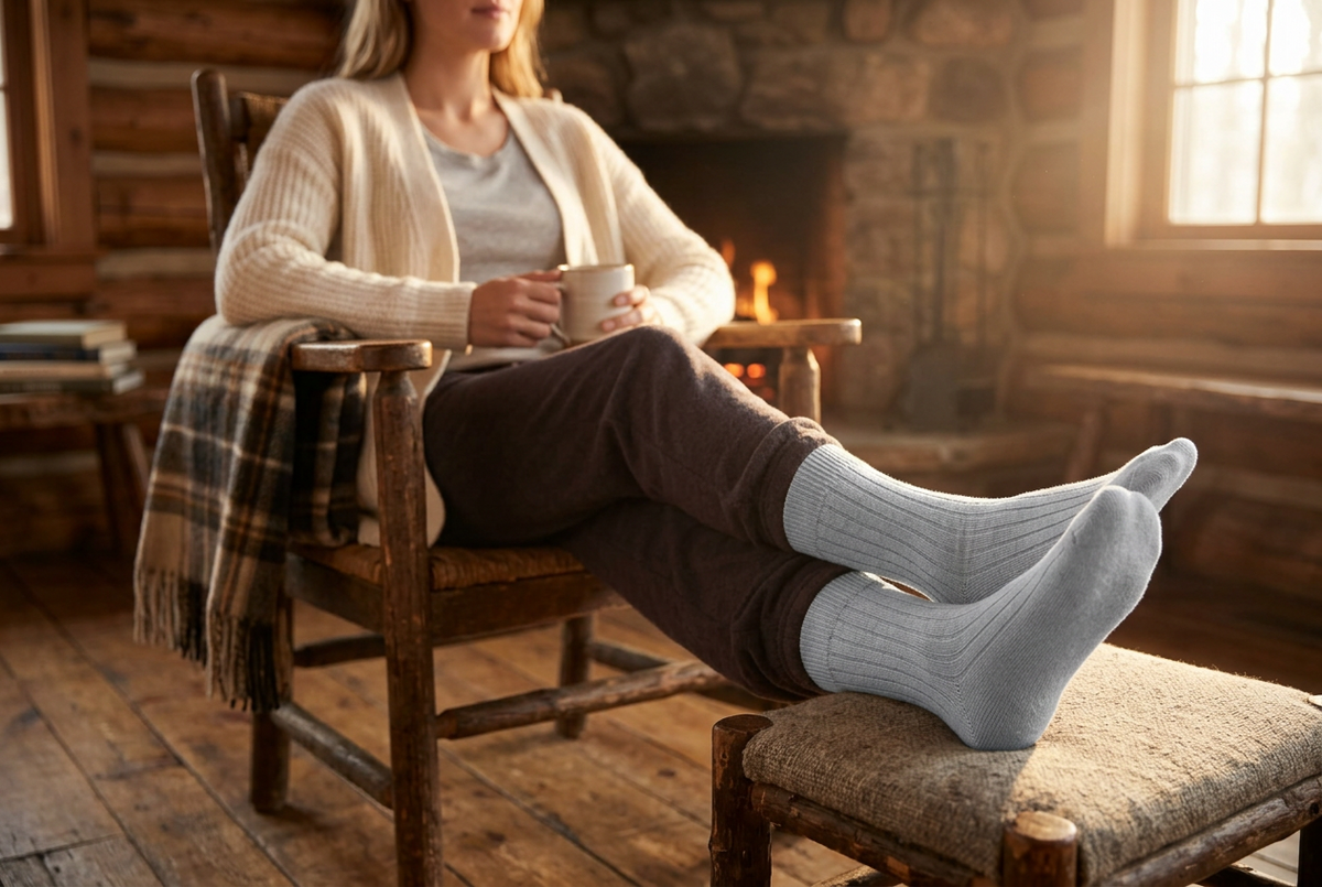Rack & Ridge | Women's Merino Wool & Silk Socks by tittimitti®